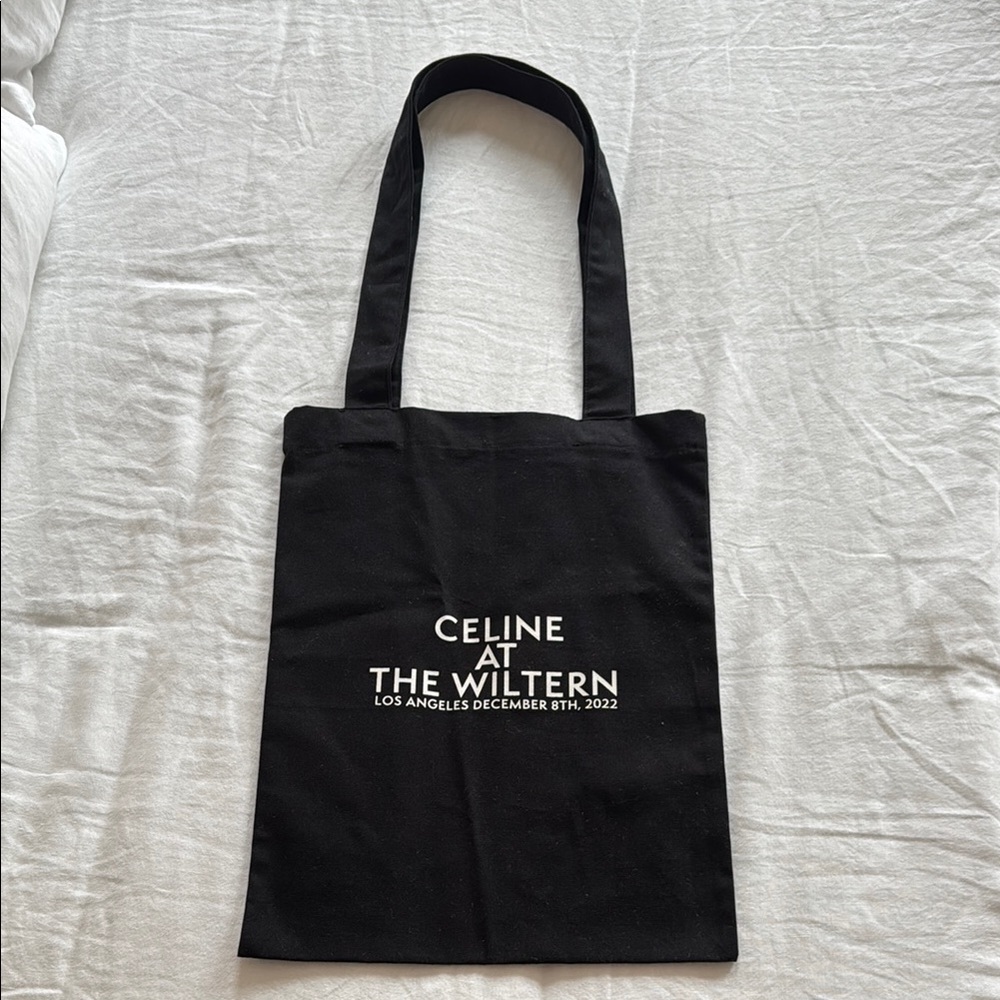 Celine Black Tote Bag Minimalist Design